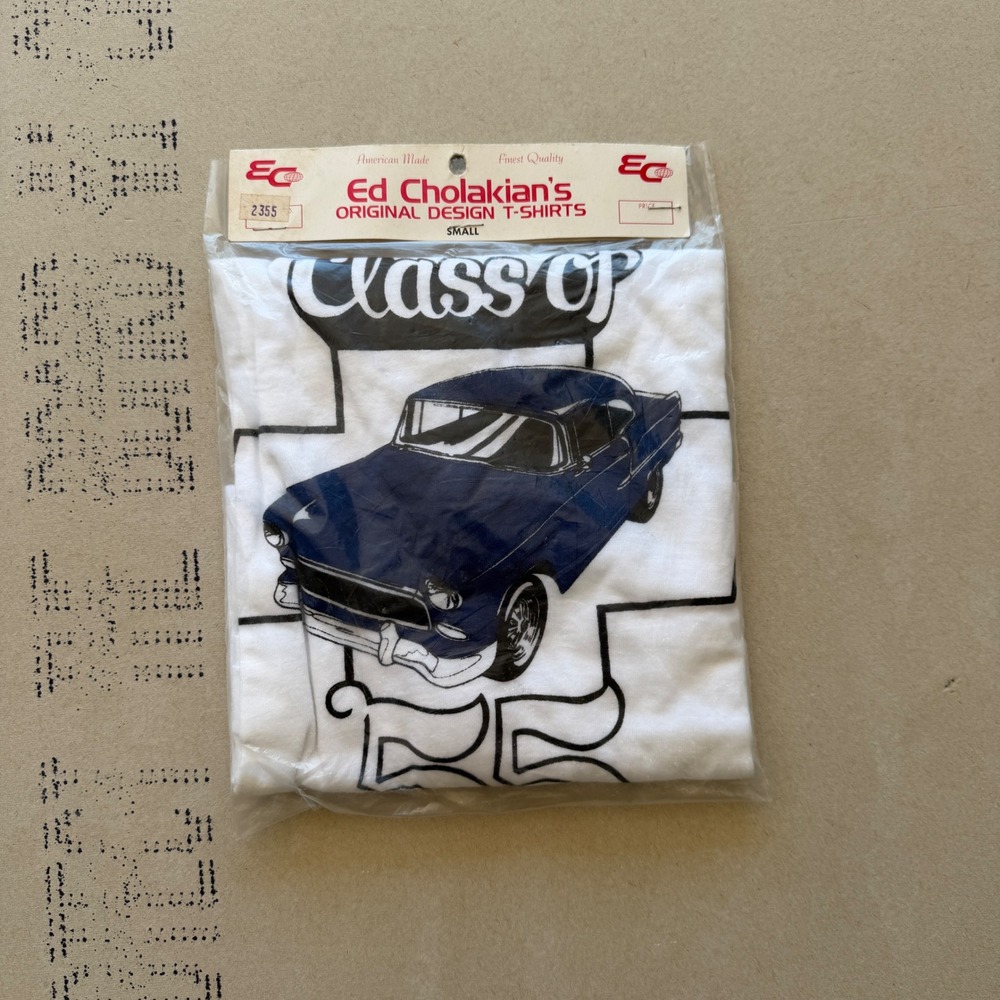 Vintage 80s‎ Ed Cholakian Class of 55 T-shirt
